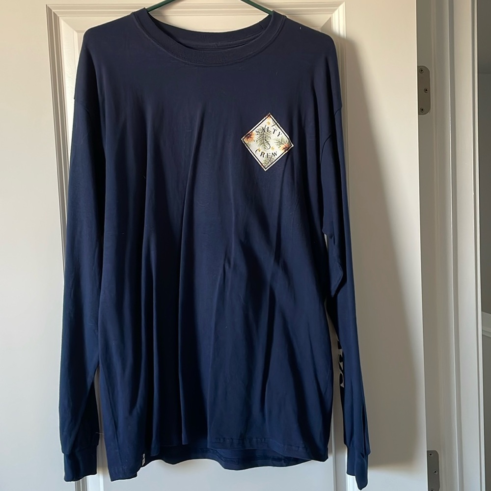 Blue salty crew men’s long sleeve t shirt